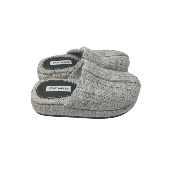 Women's Steve Madden Sweater Clog Slippers Size 6 with Box - Picture 3 of 13